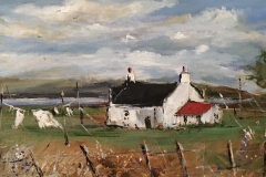 Windy day Highland Cottage