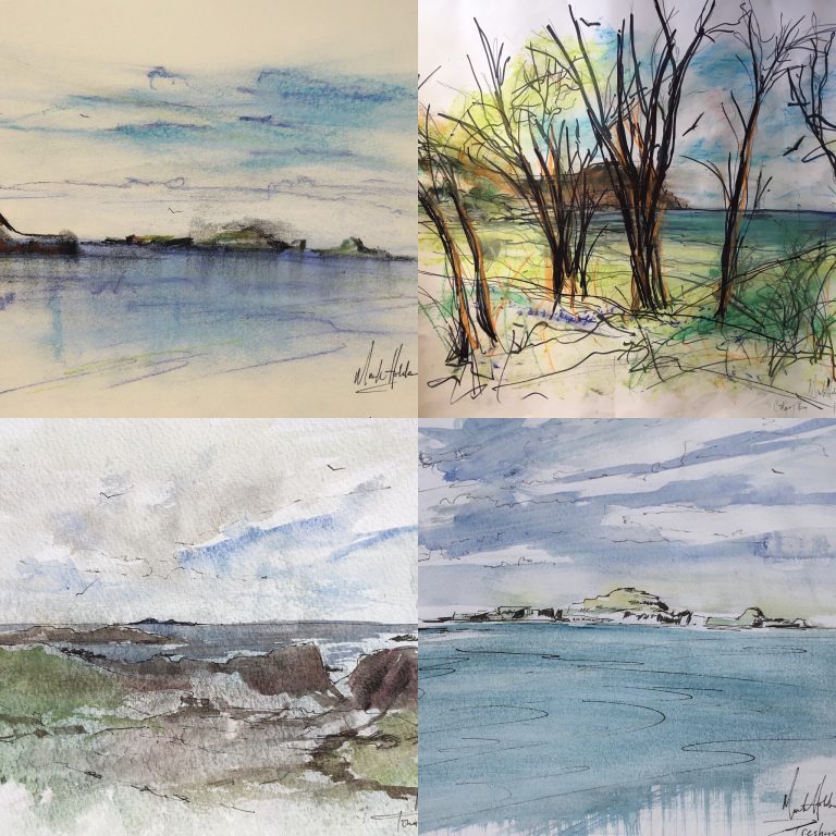 markholdenart Scottish Impressionistic artist